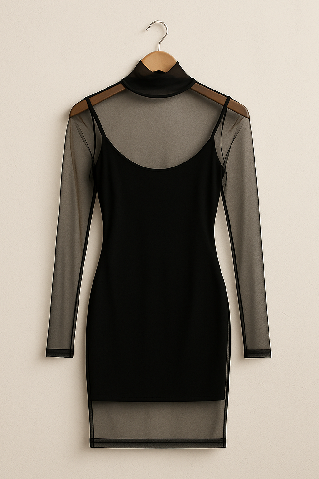 Vestido Curto Tulê
