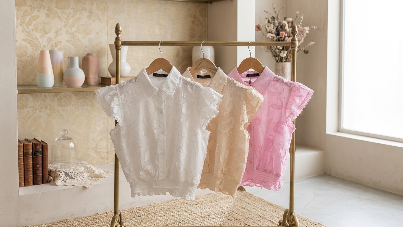 Blusa Social Lese